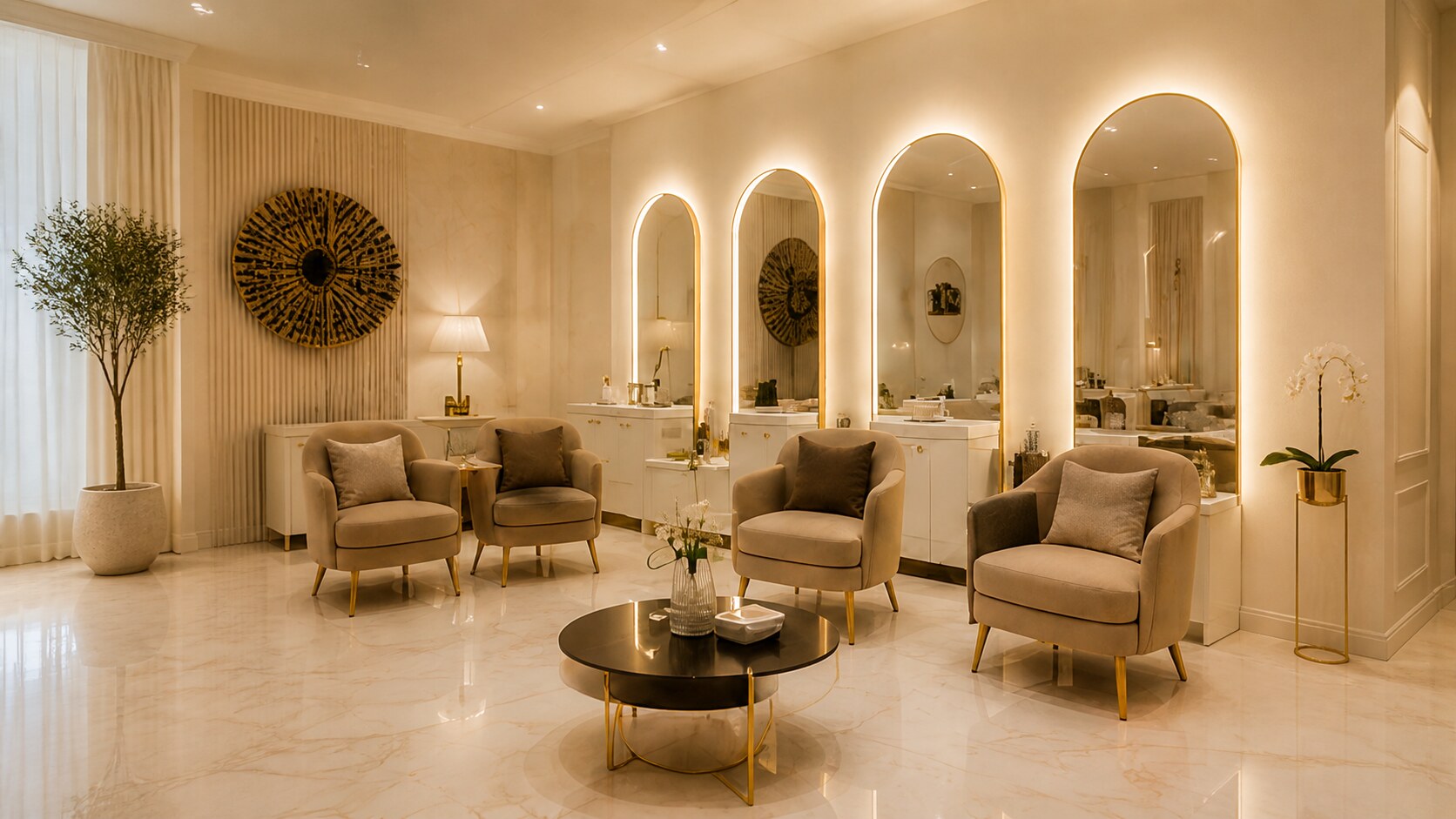 Interior de Lovella Beauty